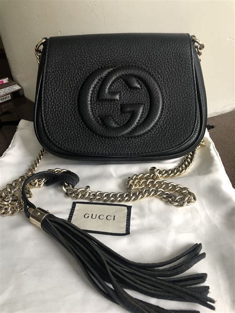 borsa gucci soho con catena